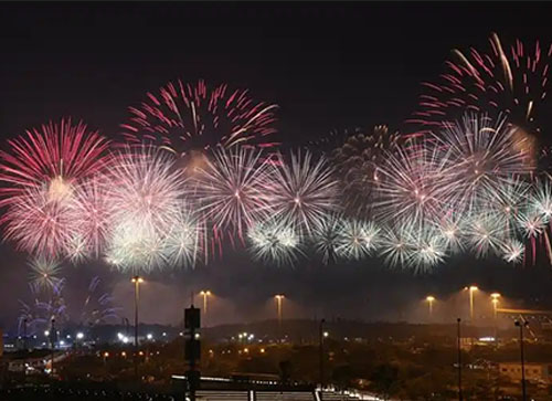 呼图壁县焰火晚会